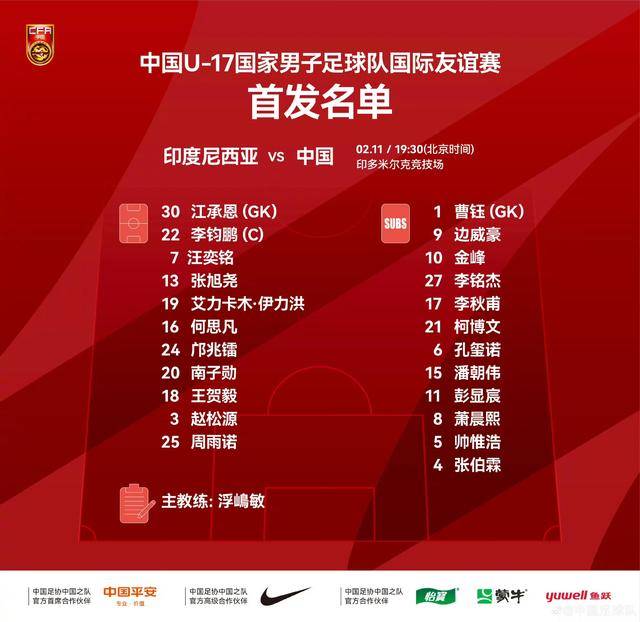 皇冠信用网怎么开通_锻炼为主 首发更换5人 U17国足3比2再胜印尼队